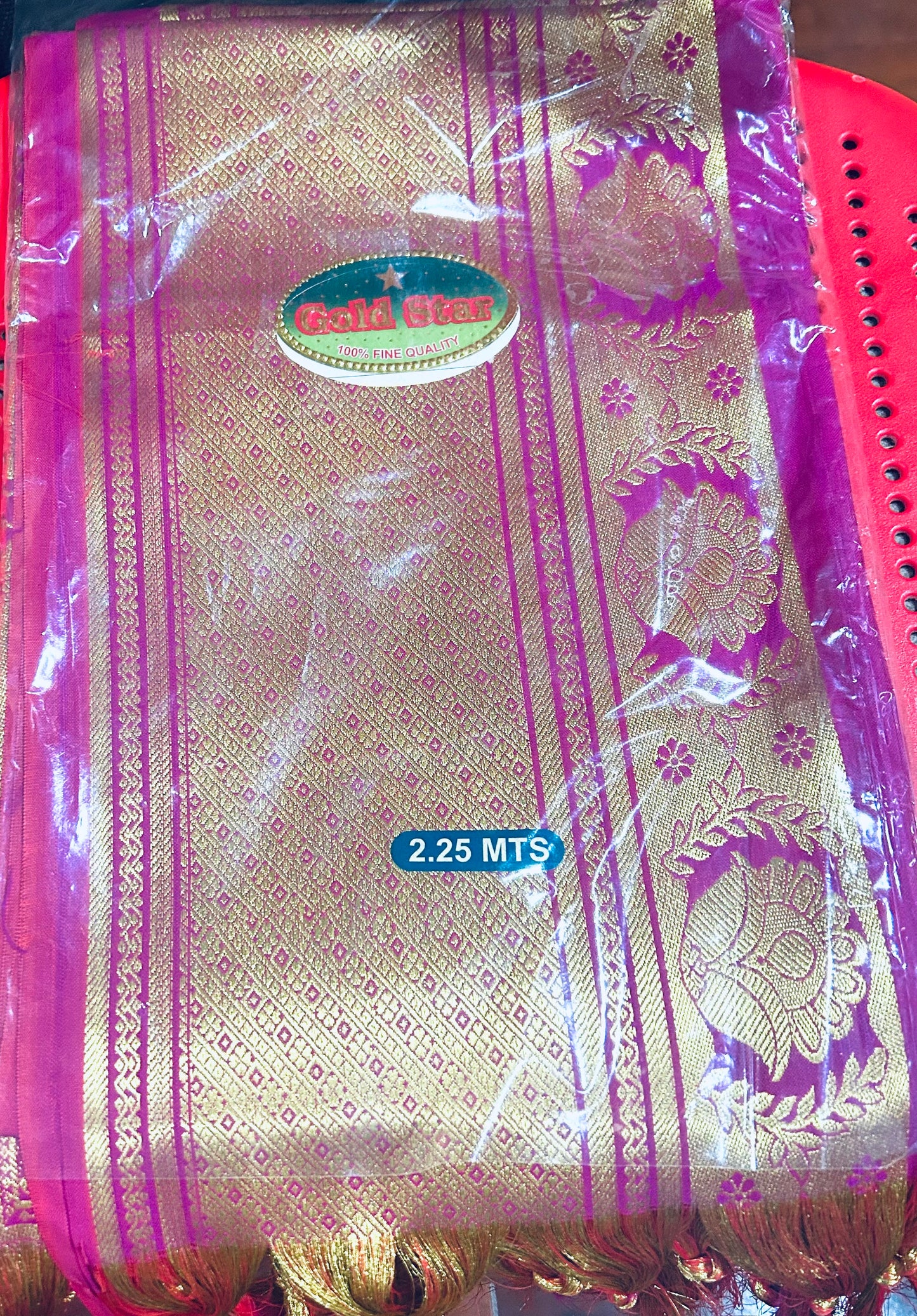 Silk welcome shawl
