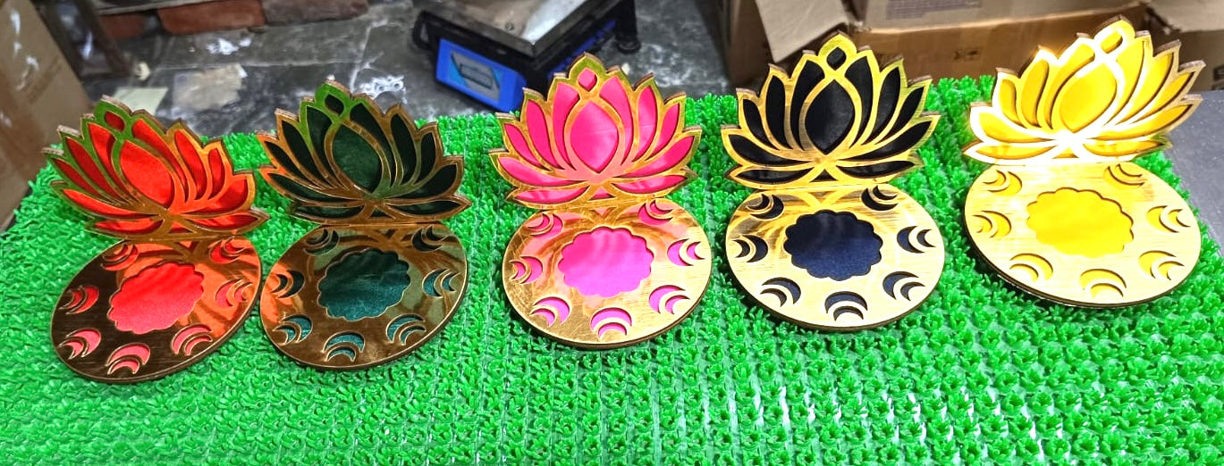 Murugan Decors Indian Tealight Candle Holders, Diwali Candle Holder, Christmas Decorations, Christmas Decor, Tea Lights Holder, Navrathri Varalaxmi Wedding, Pooja Return Gift, Housewarming Diya