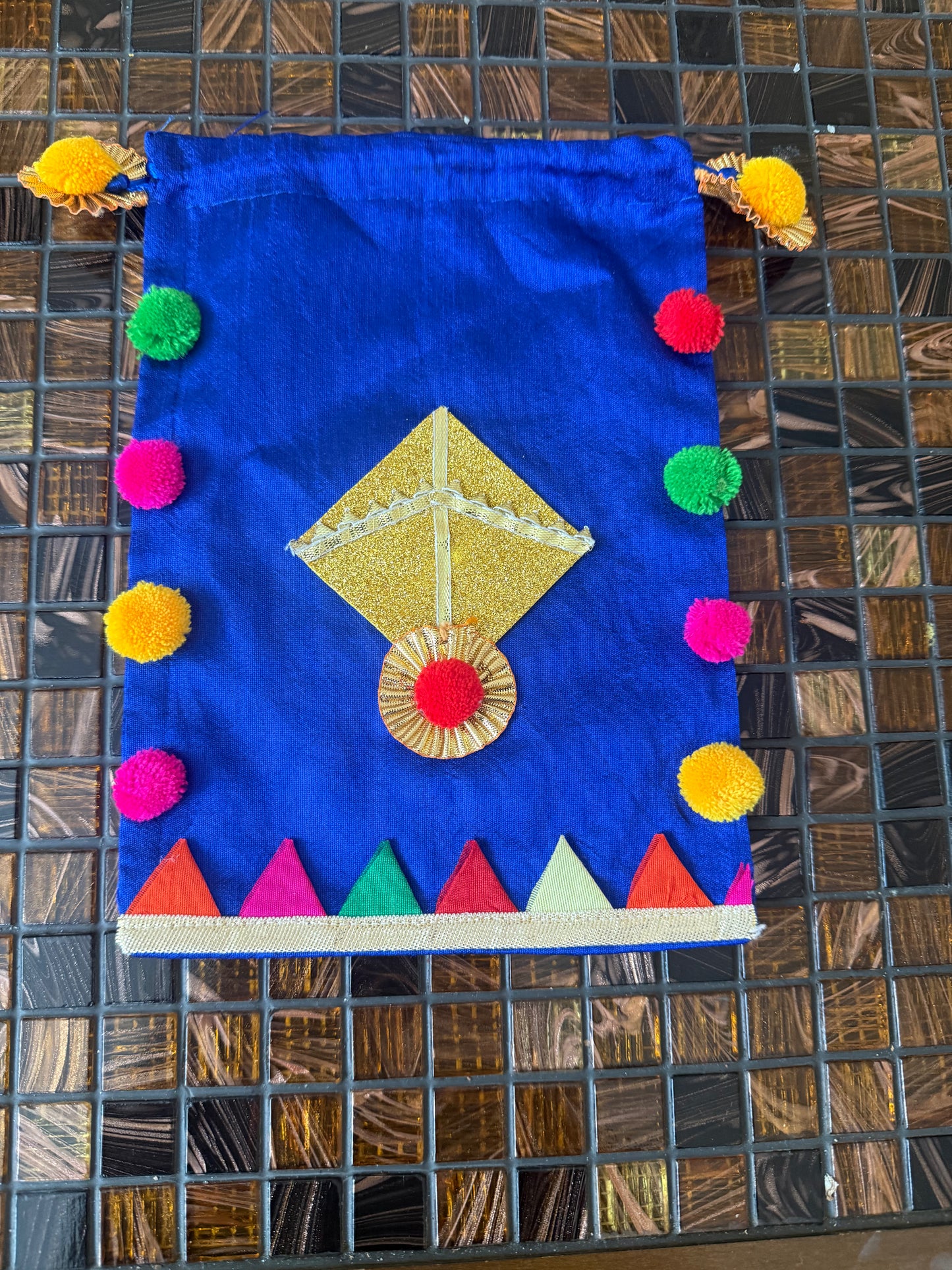 printed Silk Potli Bag | Indian Wedding Return Gift Pouch|silk threaded potli bags | Indian Wedding Favor, Diwali Return Gift |Favors Traditional Housewarming Return Gifting | silk return gift bags