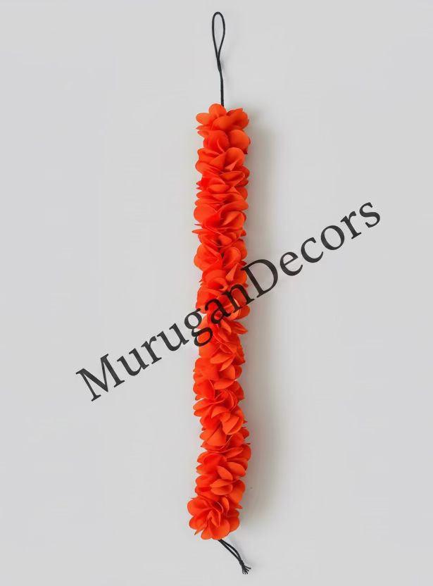 Bharatanatyam Dance flower Gajra – Traditional Hair Flower Garland for Classical Dance Performance | Bharatnatyam, Kuchipudi, Weddings, Birthdays | Classical Dance Jewelry garland