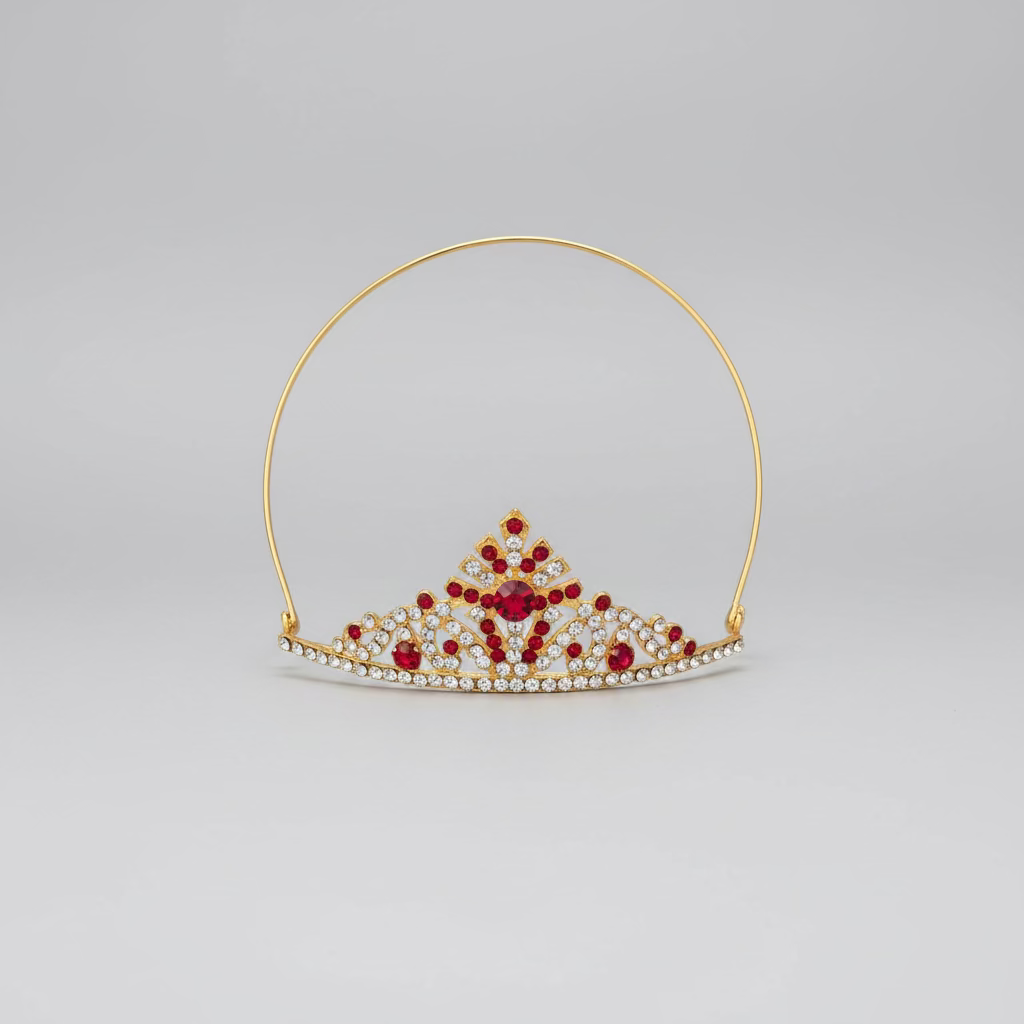 Buy Krishna Mukut for Kids – stone Kreedam crown for kids' Krishna dress, Janmashtami fancy dress & temple events. Ships across USA.