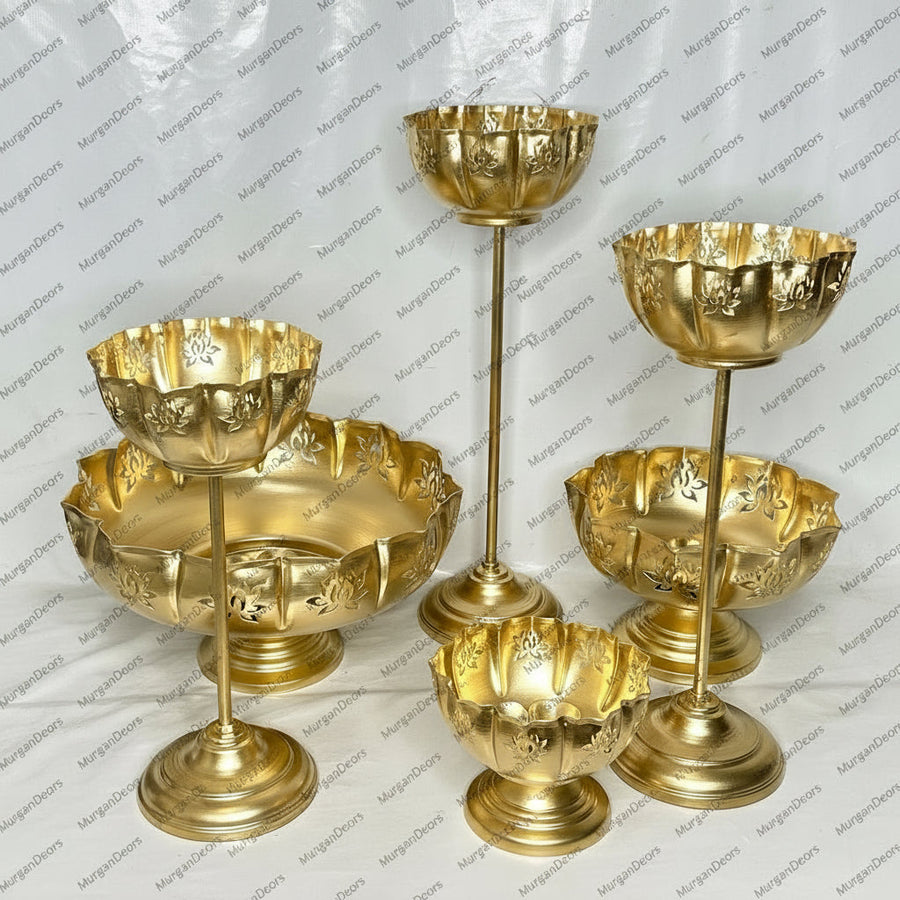 Metal Urli Decors for Diwali