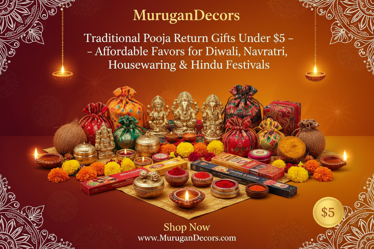 MuruganDecors Pooja Return Gifts Banner