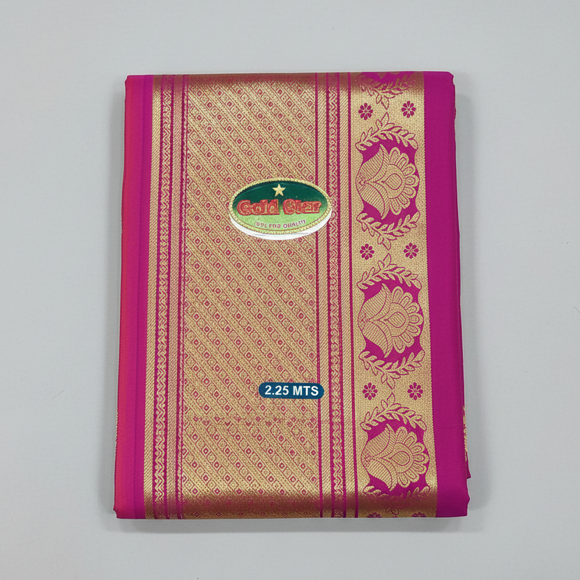 Silk welcome shawl|Zari work Flower Silk Grand Style Classic Puja Shawl - 2.25|dance arangetram welcome shawl|