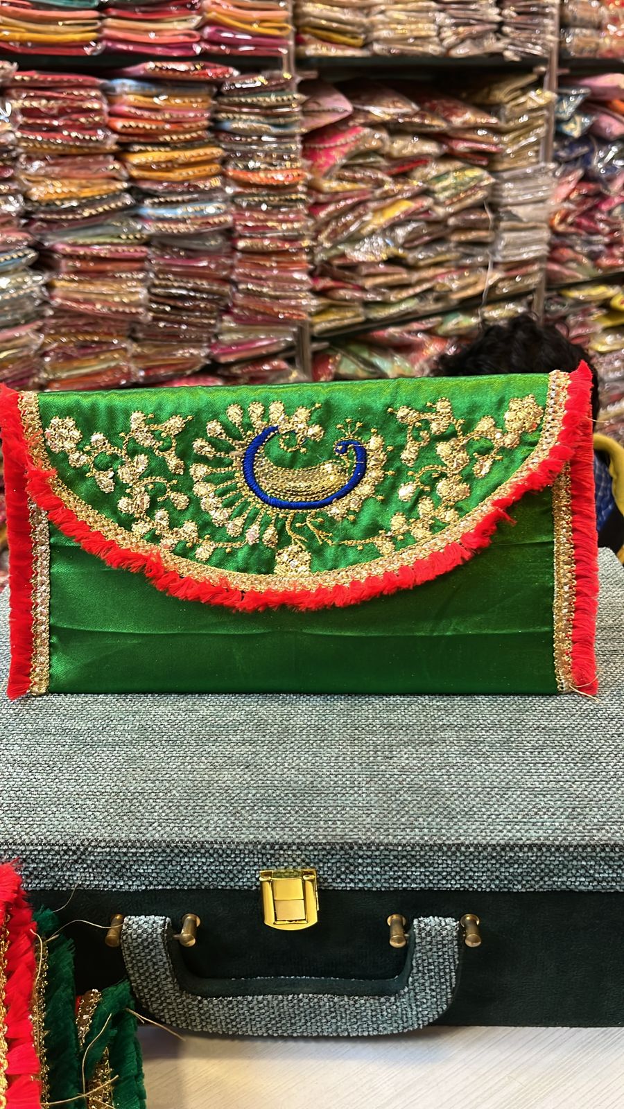 Printed Silk handbag | Embroidered women wallet | Indian Wedding Return Gift Pouch|silk threaded potli bags | Indian Wedding Favor, Diwali Return Gift |Favors Housewarming Gifting | silk return gift bags| Housewarming Gifts |Traditional Return Gifts
