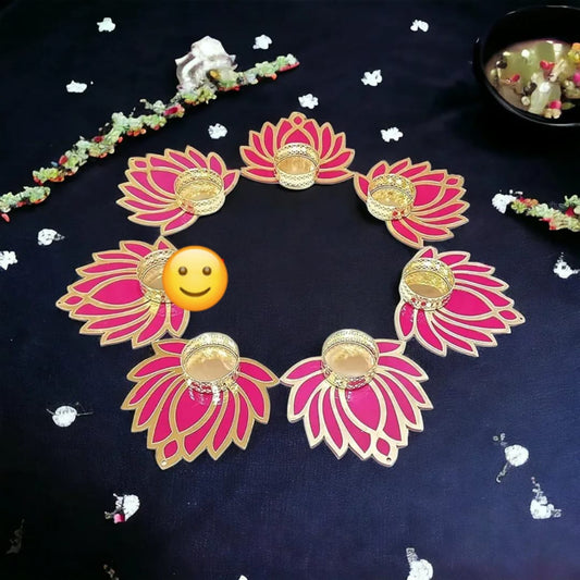 Lotus Cut Decorative Tlight Holder
