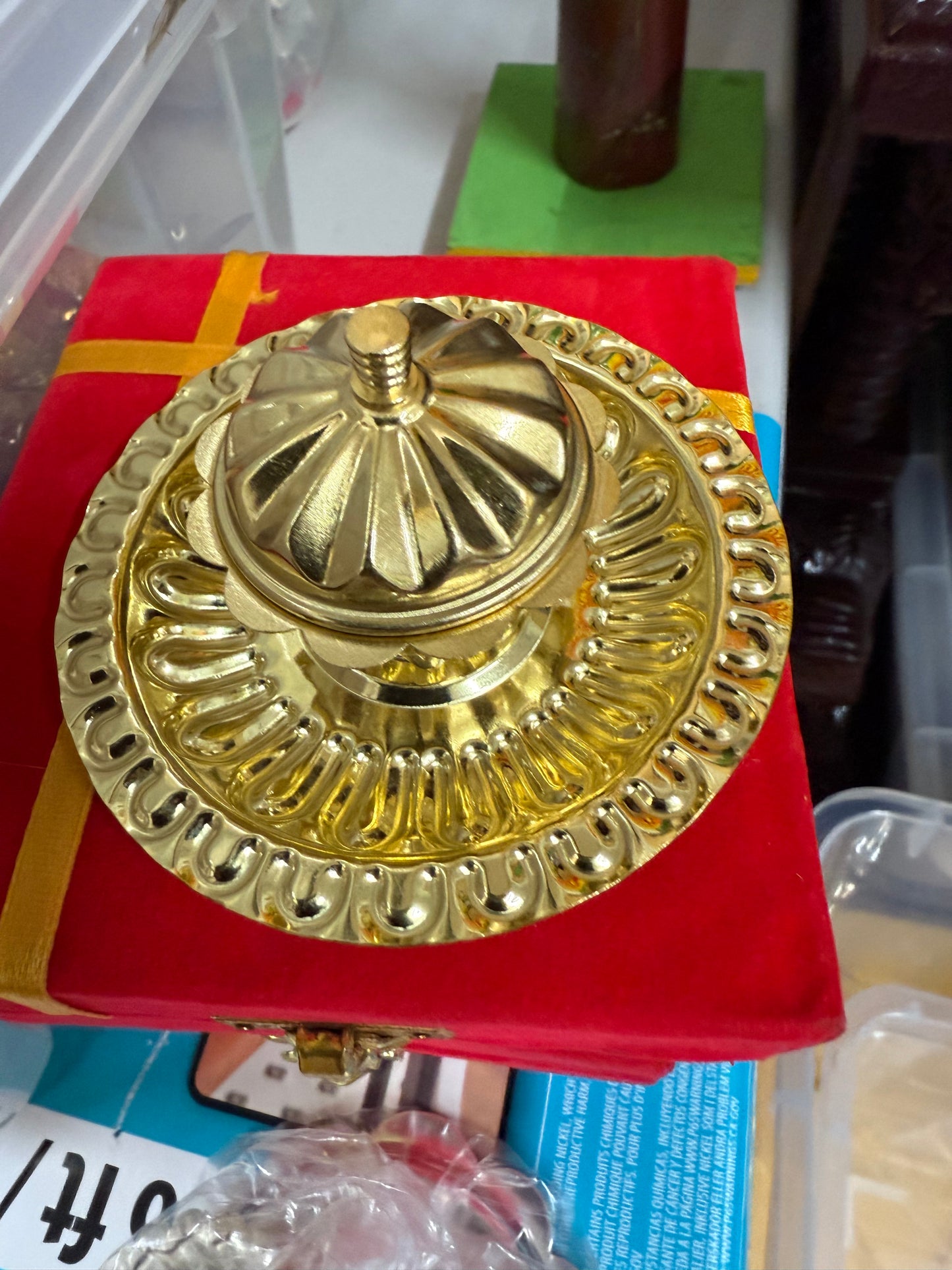 Brass kumkum Holder|Kumkum Box|Pooja thali ,Return Gifts,Housewarming Gifts, Puja Favors,christams Gift For Guests,wedding favor