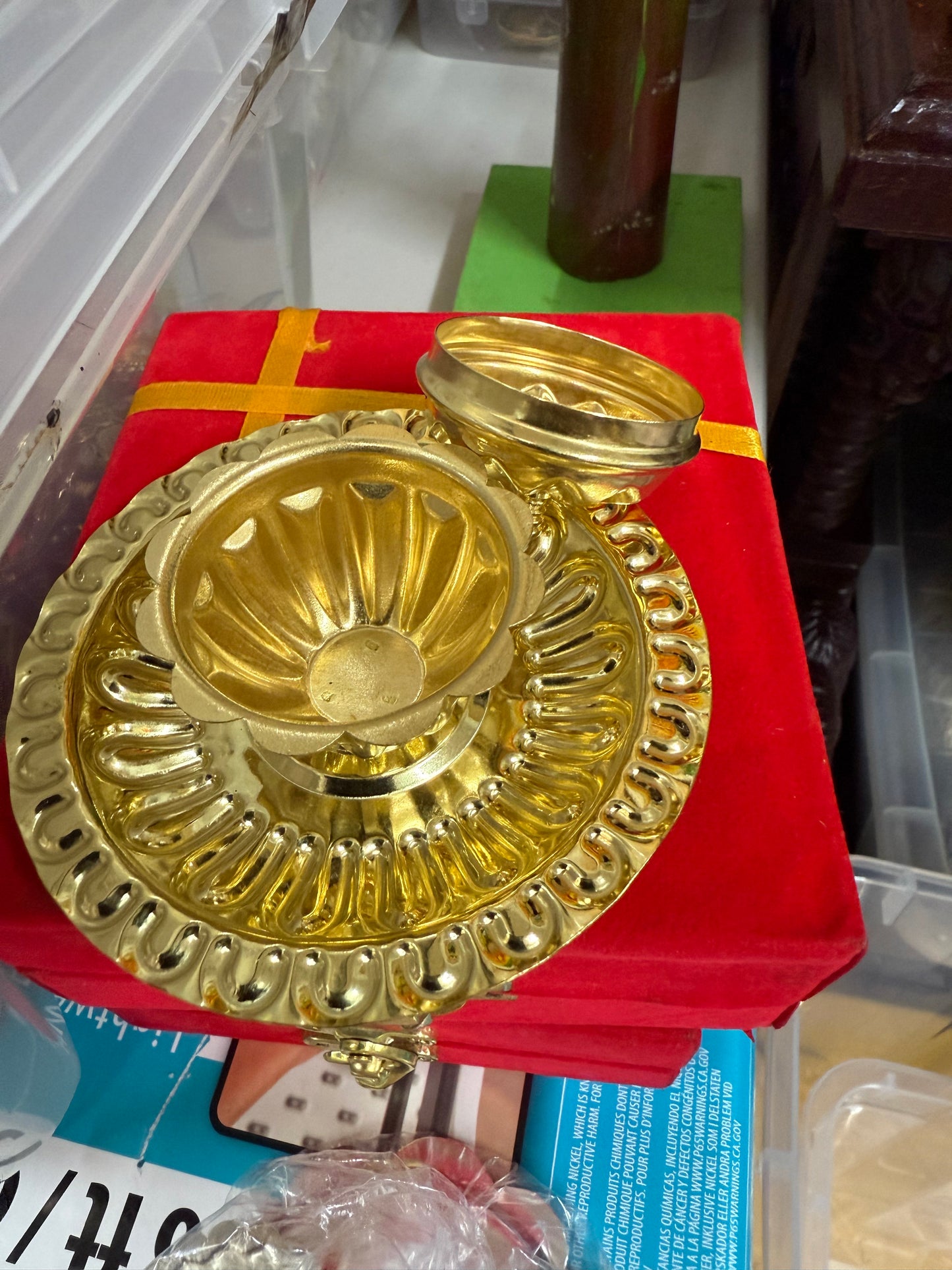 Brass kumkum Holder|Kumkum Box|Pooja thali ,Return Gifts,Housewarming Gifts, Puja Favors,christams Gift For Guests,wedding favor