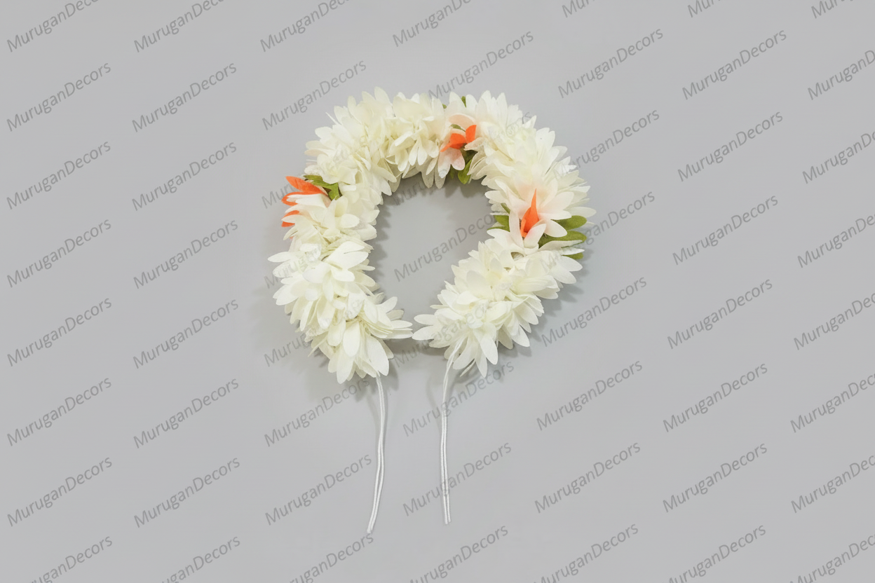 Gajra flower for dance | Hair Flower|Bharatnatyam, Kuchipudi, Weddings, Birthdays | Classical Dance Jewelry garland