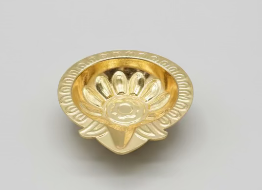 Brass diya|brass Deepam for Return Gifts,Housewarming Gifts, Puja Favors|Karthika deepam vilakku | Brass Table Diya Brass Diya Oil| Puja Lamp