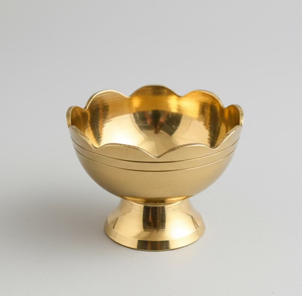 brass pooja flower bowl| haldhi kumkum bowl | small brass prasadam bowl|pooja favours | housewarming return gifts|wedding return gifts|varalakshmi pooja gift|thamboolam return gift
