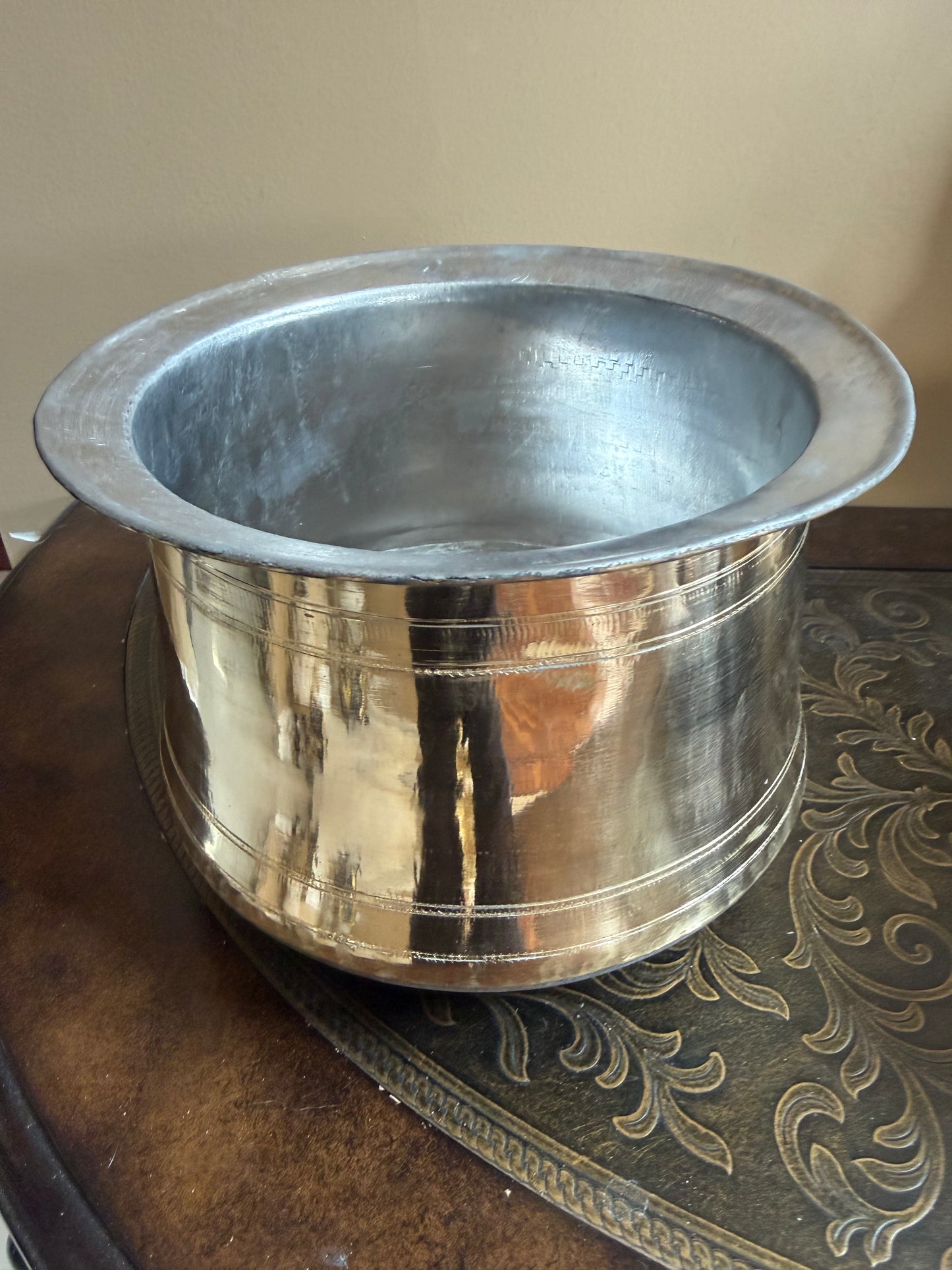 Brass Milk pot , pongal pot for housewarming pooja|Brass boil milk pot for pooja|pongal pot for housewarming puja