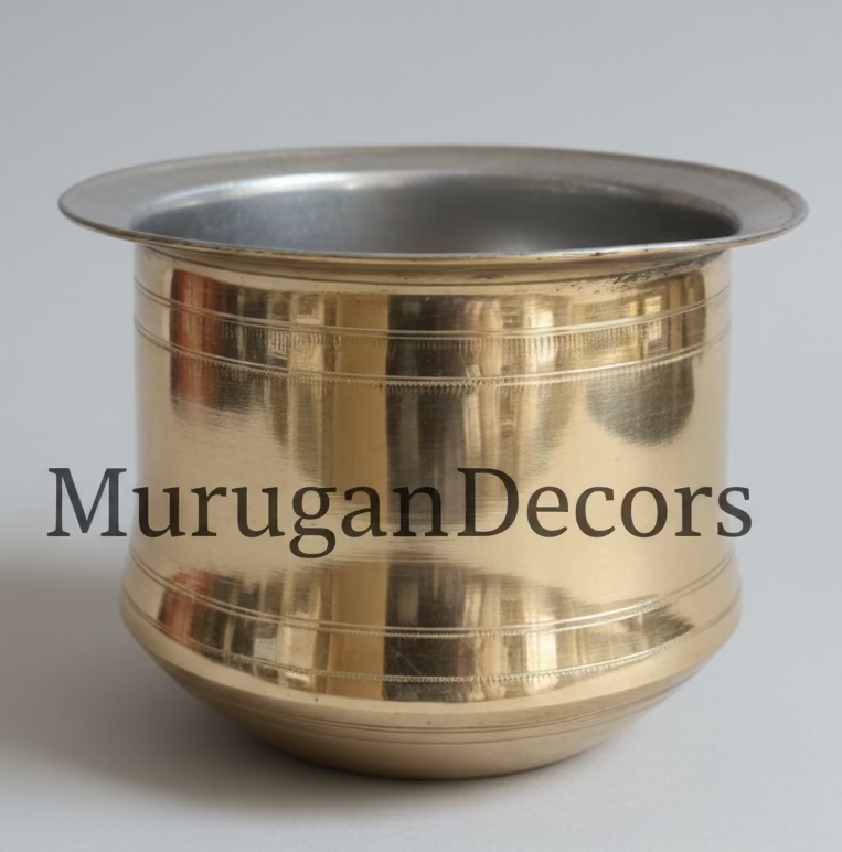 Brass Milk pot , pongal pot for housewarming pooja|Brass boil milk pot for pooja|pongal pot for housewarming puja