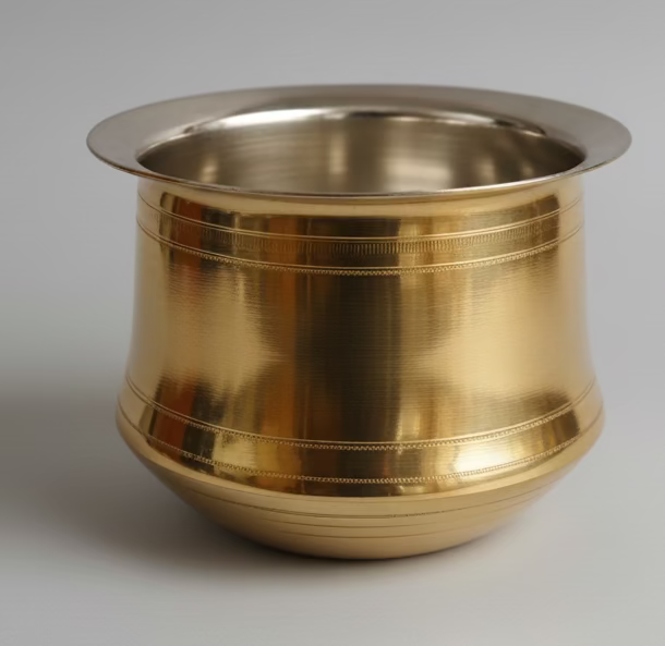 Brass Milk pot , pongal pot for housewarming pooja|Brass boil milk pot for pooja|pongal pot for housewarming puja