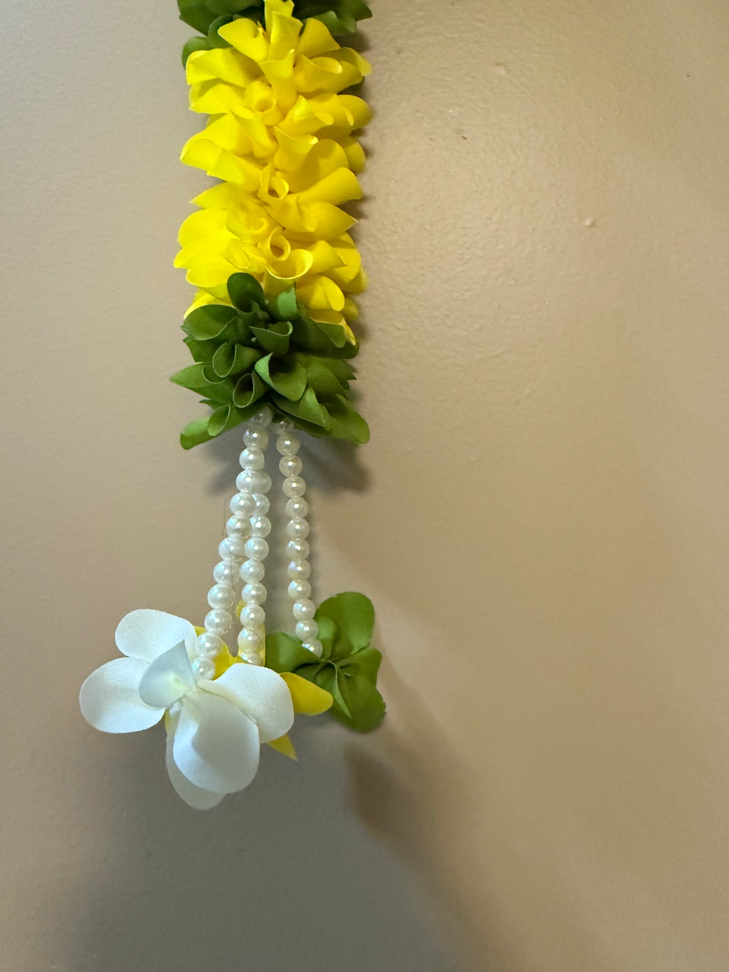Jasmine Artificial Flower garland Decor | Yellow marigold flower| StairCase hangings|garland strings/ housewarming Pooja Decor /  Ganesh/Diwali Festival Decor
