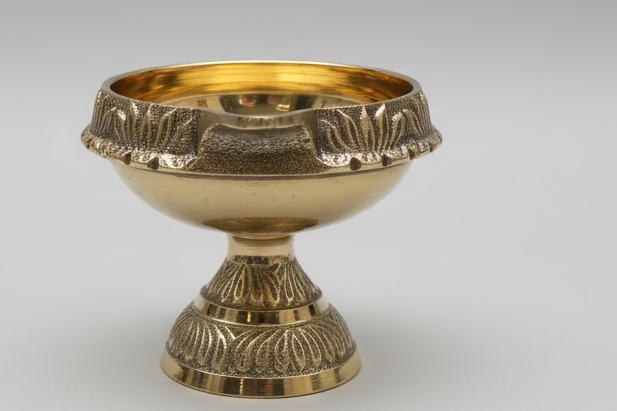 Brass Kubera diya big size |brass Deepam for Return Gifts,Housewarming Gifts, Puja Favors|Karthika deepam vilakku | Brass Table Diya Brass Diya Oil| Puja Lamp