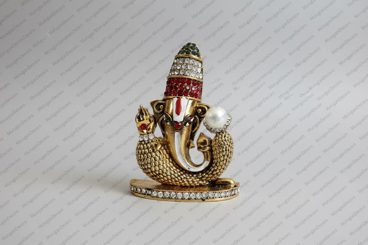 Stone Swinging Ganesha| Divine figures-God Statues–Ganesha Idols for Hindu pooja |housewarming|ganesha| festival|Return Gifts