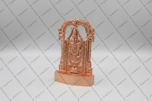 Copper Divine figures-God Statues – 4.5" Ganesha, Baby Krishna, Tirupati Balaji, Ram Parivar Idols for Hindu pooja |housewarming|ganesha| festival|Return Gifts