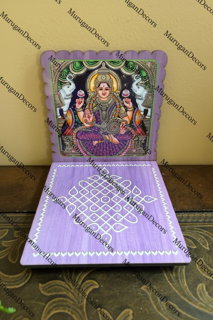 Handcrafted Wooden Kolam Stand | Asan | Pooja Stand || Mukkali Stand-Diya Stand|pooja stand |villakku manai |Diya stand|Mukkali Stand |for housewarming |varalakshmi pooja|pooja favor|return gifts