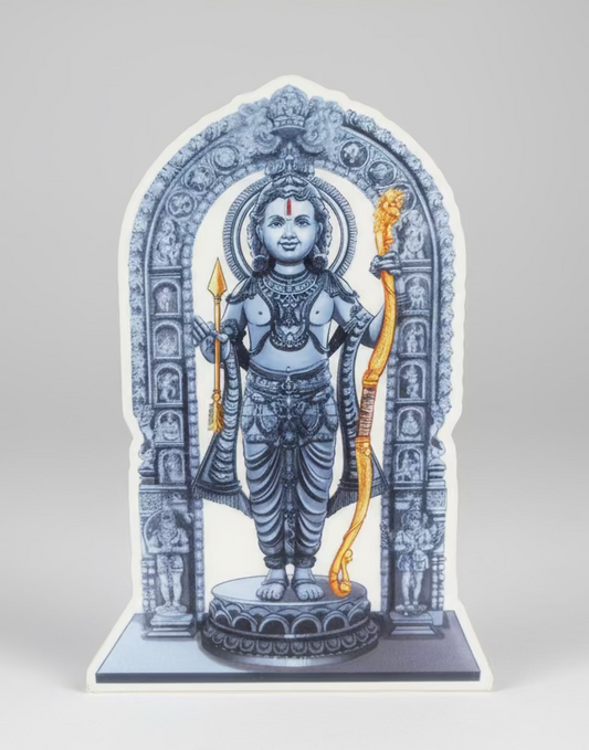 Ayothi Ramar Fridge magnets god frames| Ayodhya Rama Murti Fridge Magnet - 3 x 2 Inches | Hindu Deity fridge magnets|traditional housewarming return gifts|Hindu pooja favor|