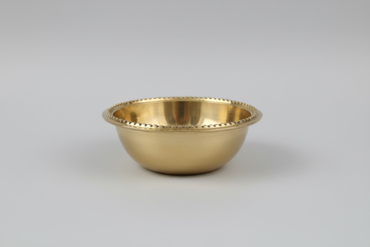 Brass prasadam bowl |for housewarming pooja gifts|(4 inch) bowls for return gifts| Favors Housewarming Gifting | Hindu Pooja Gifts– Traditional Return Gifts