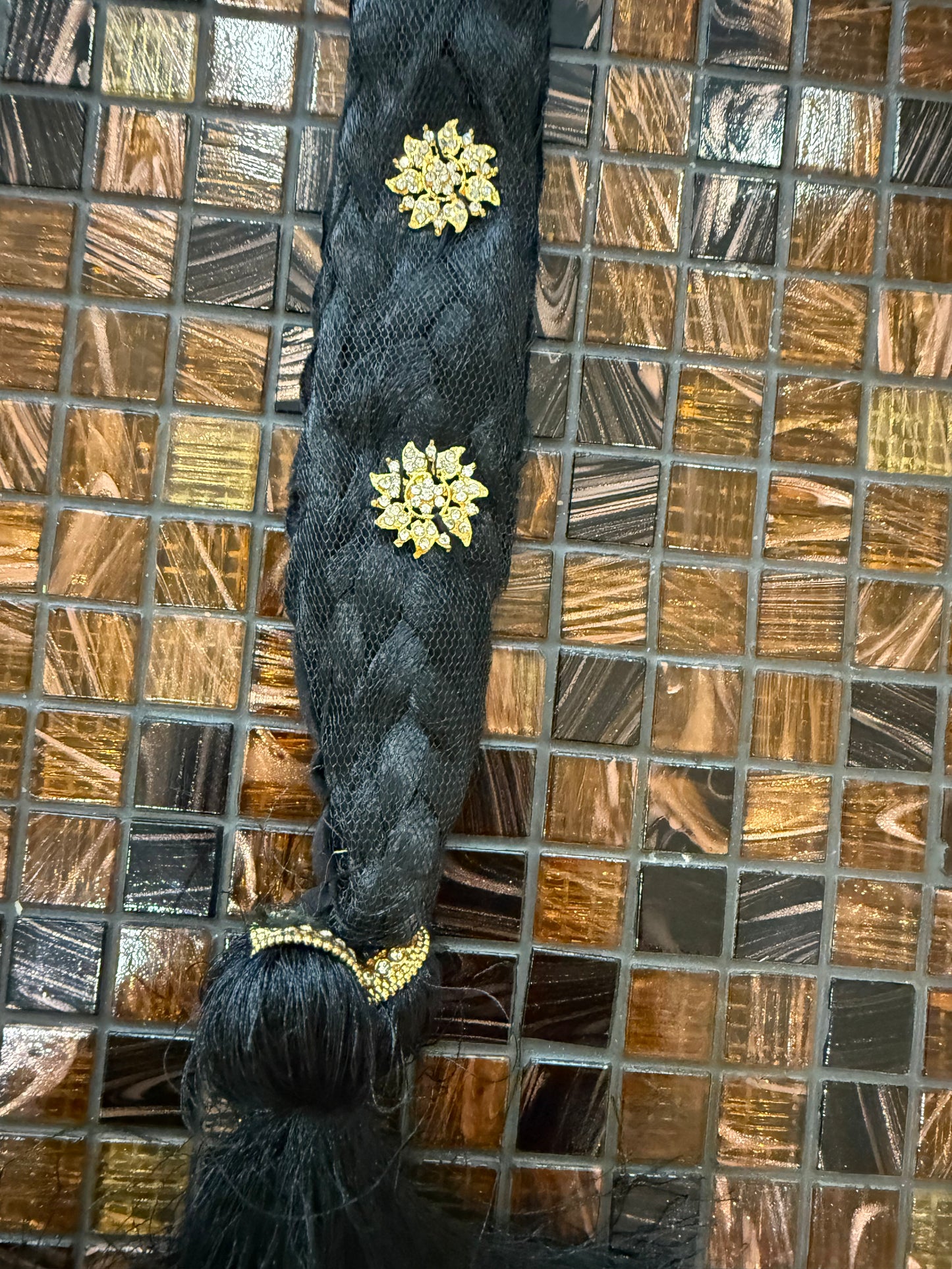 Multi Color Red Green stone Temple Indian Dance Jewelry Ready Jada Billalu | hair extension for dance|Bharatanatyam Kuchipudi Weddings Events | Classical Dance Jewelry