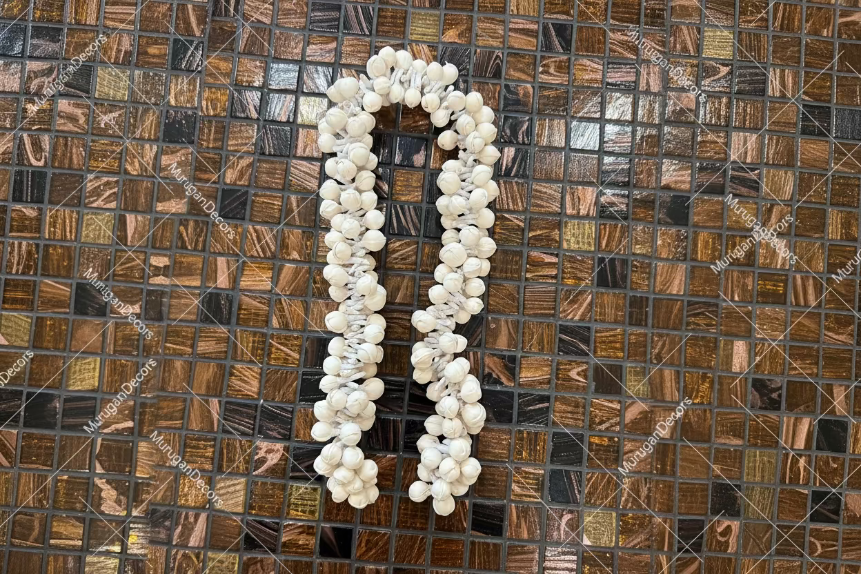 Artificial Jasmine (Mogra) Flower - Hair Gajra Garland Jada Decoration Phoo | Gazra Hair Accessory |White Floral for Brides|Flower Garland for Weddings, Birthdays,Dance performance