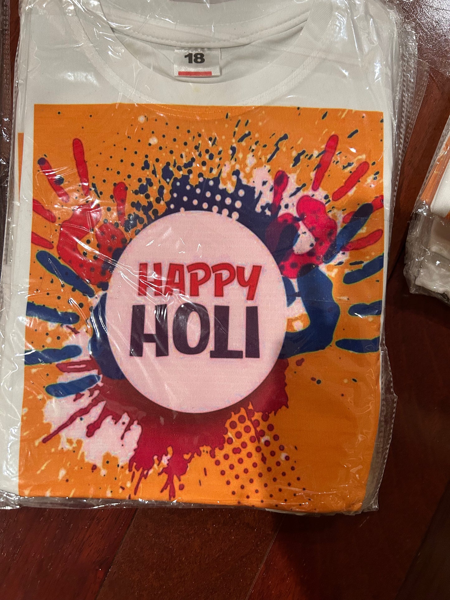 Happy Holi T-Shirt, Hindu Spring adult men and women and Kids  V Neck Shirt, Happy Holi Colors Shirt For Kids, Unisex Happy Holi Shirt, Holi Tee Shirt