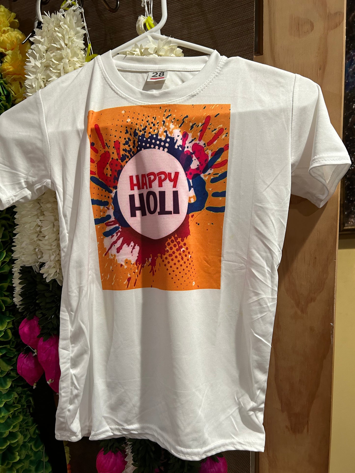 Happy Holi T-Shirt, Hindu Spring adult men and women and Kids  V Neck Shirt, Happy Holi Colors Shirt For Kids, Unisex Happy Holi Shirt, Holi Tee Shirt