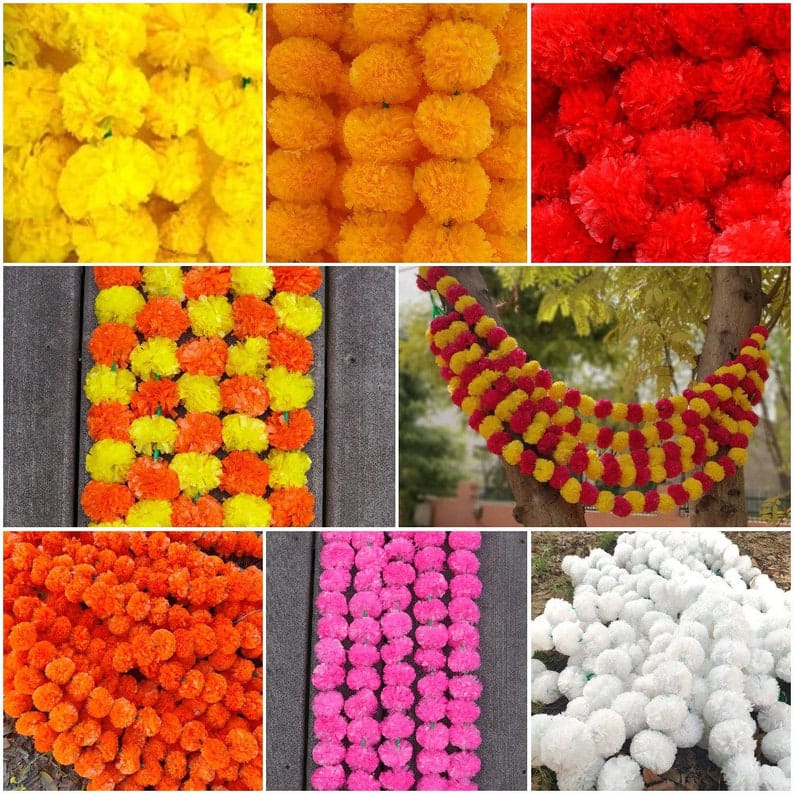Marigold Artificial Garland 5pcs