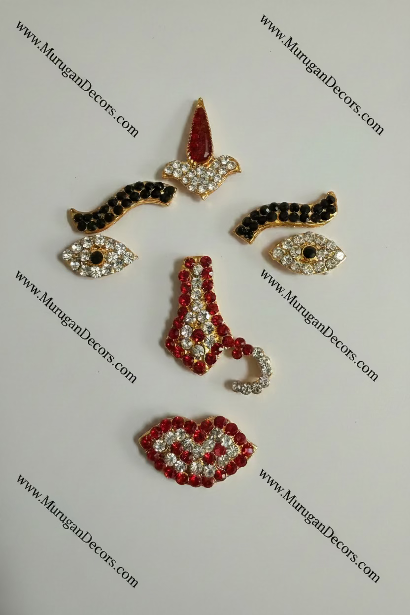 Shop all Varalakshmi amman / Deity decorative face jewelry in USA at MuruganDecors