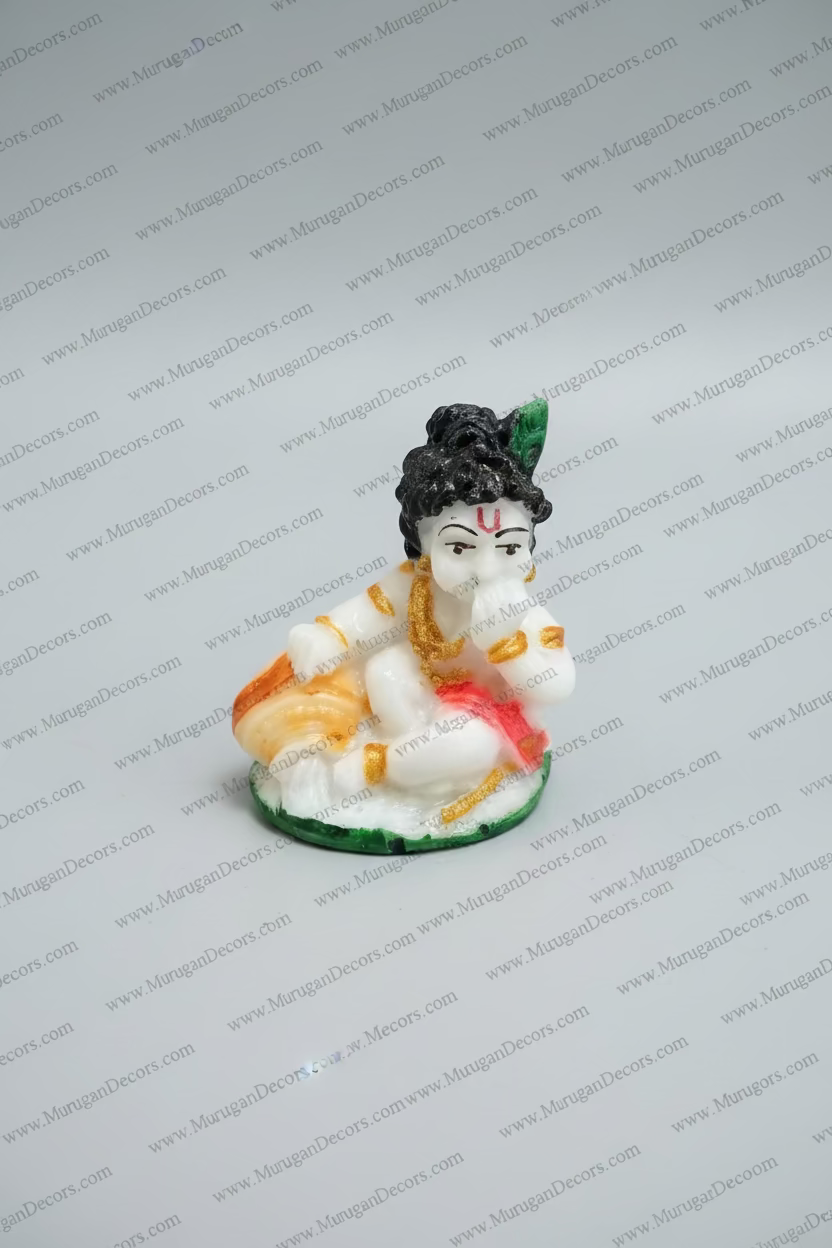 Shop marble stone Krishna Laddu Gopal Idol for Krishna Janmashtamil festival return Gifts online USA at MuruganDecors