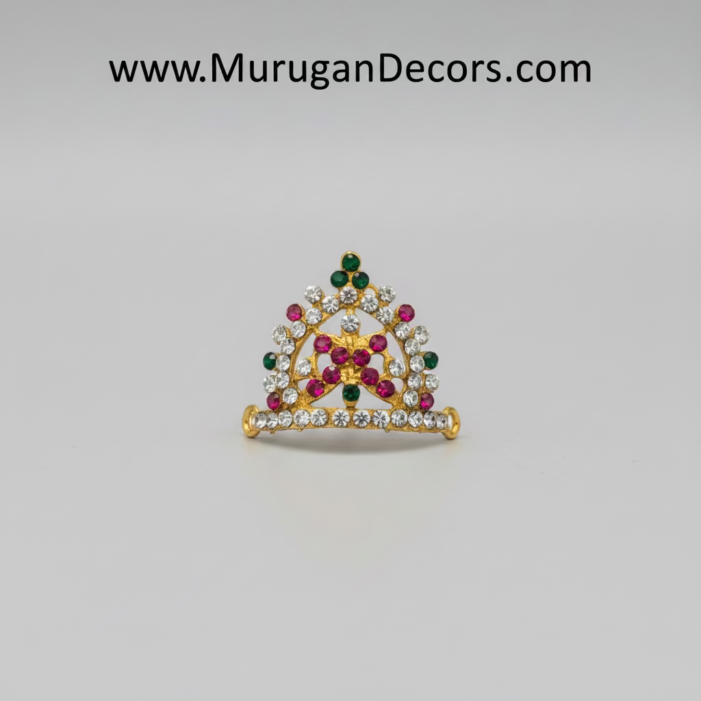 Shop Mukut ,Kreedam for Laddu Gopal , God Crown for Krishna Idols  online in USA at MuruganDecors 