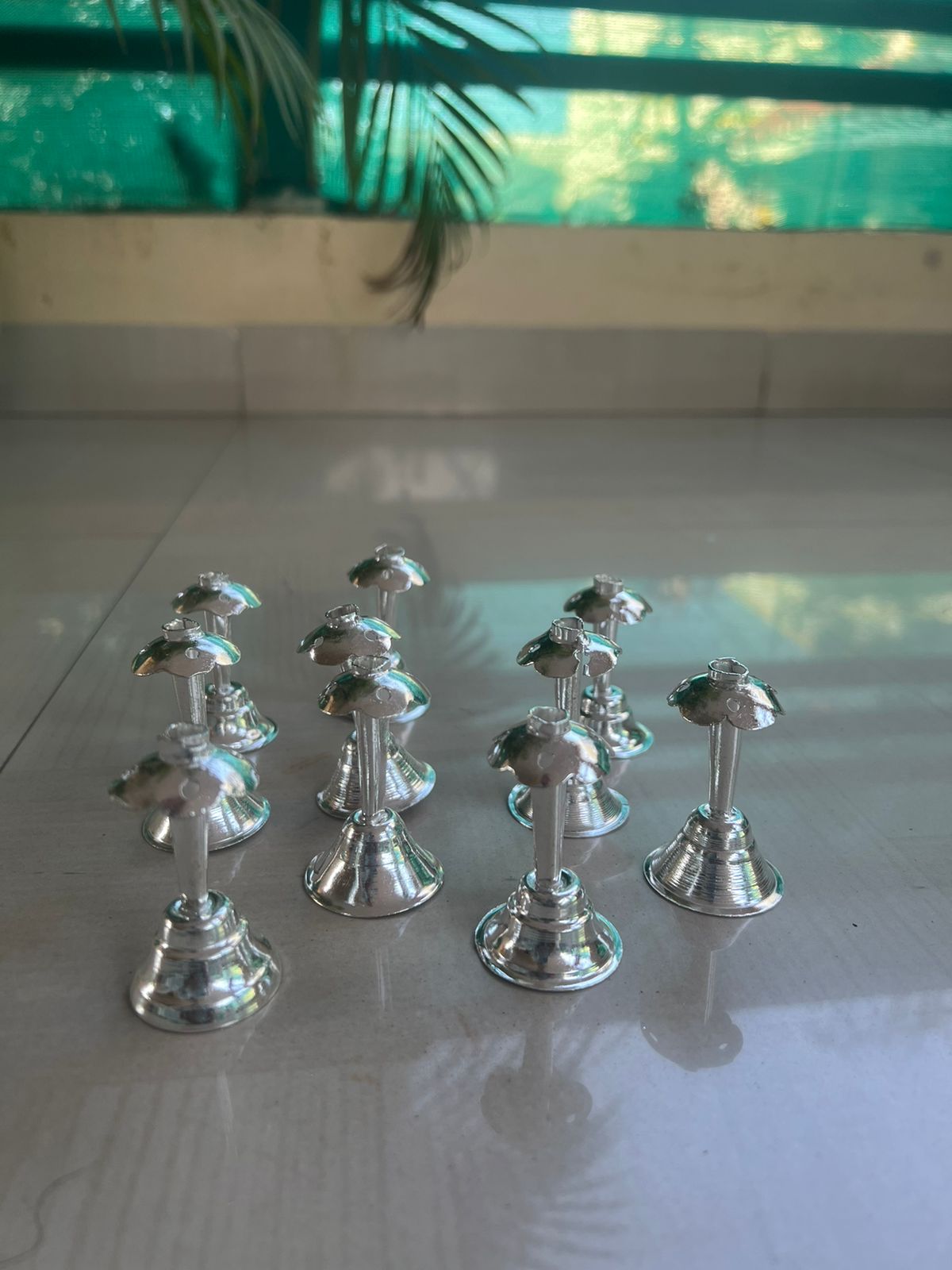 Shop German Silver Bell , German silver return gifts for housewarming , festival return gifts at Murugan Decors USA 