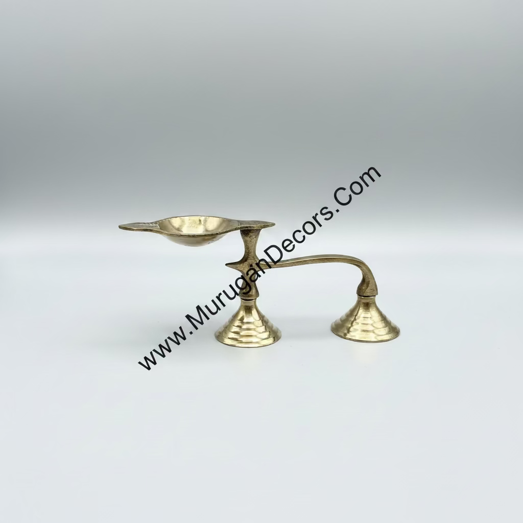 Shop brass aarti stand online USA at MuuganDecors