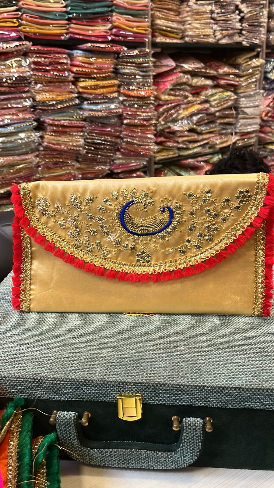 Printed Silk handbag | Embroidered women wallet | Indian Wedding Return Gift Pouch|silk threaded potli bags | Indian Wedding Favor, Diwali Return Gift |Favors Housewarming Gifting | silk return gift bags| Housewarming Gifts |Traditional Return Gifts