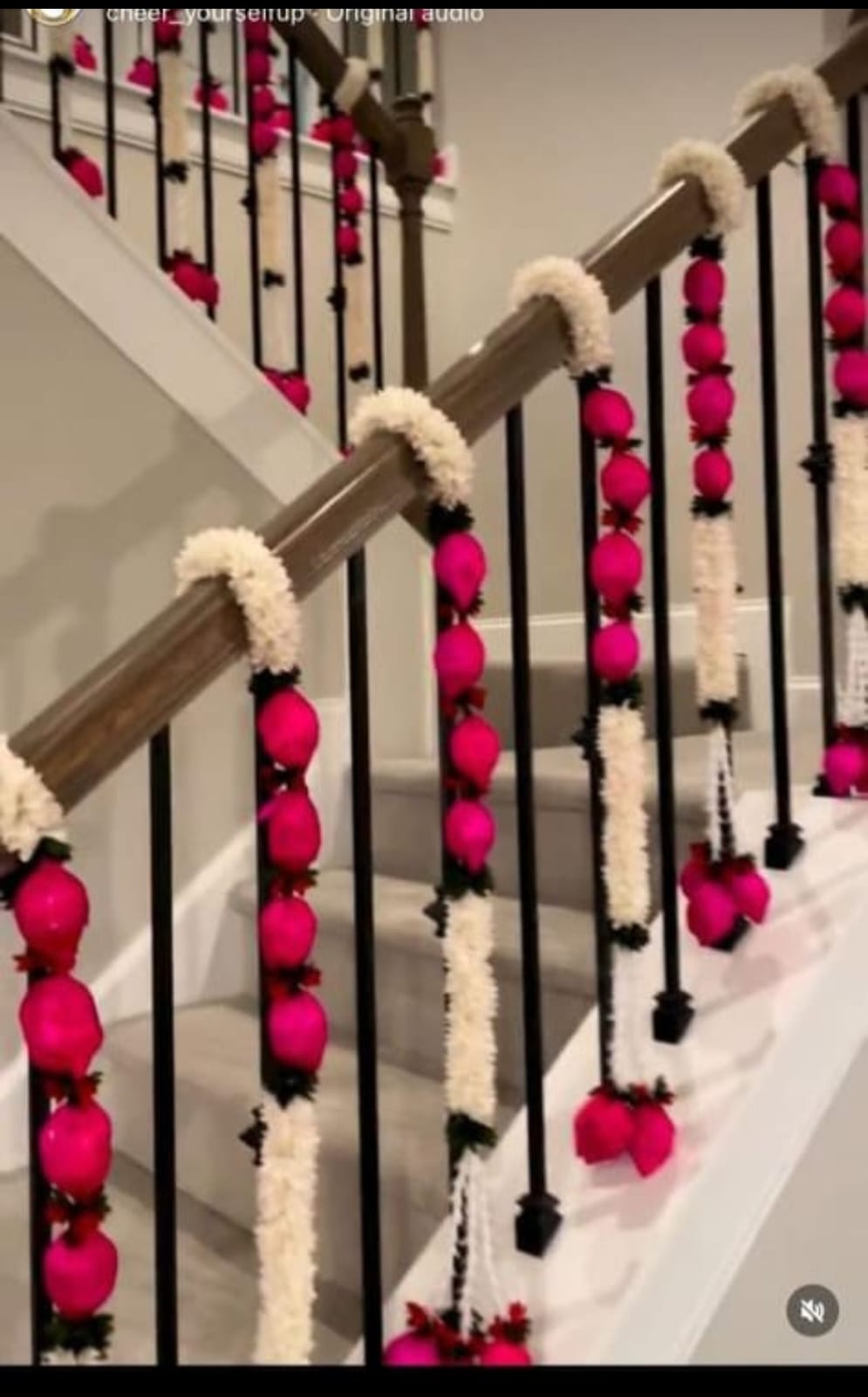 Lotus Bud Decor / Lotus garland strings/ Pooja Decor / Indian Pooja Decor / Artifical Flower Decor / Flower Pooja Decor/ Ganesh Pooja Decor